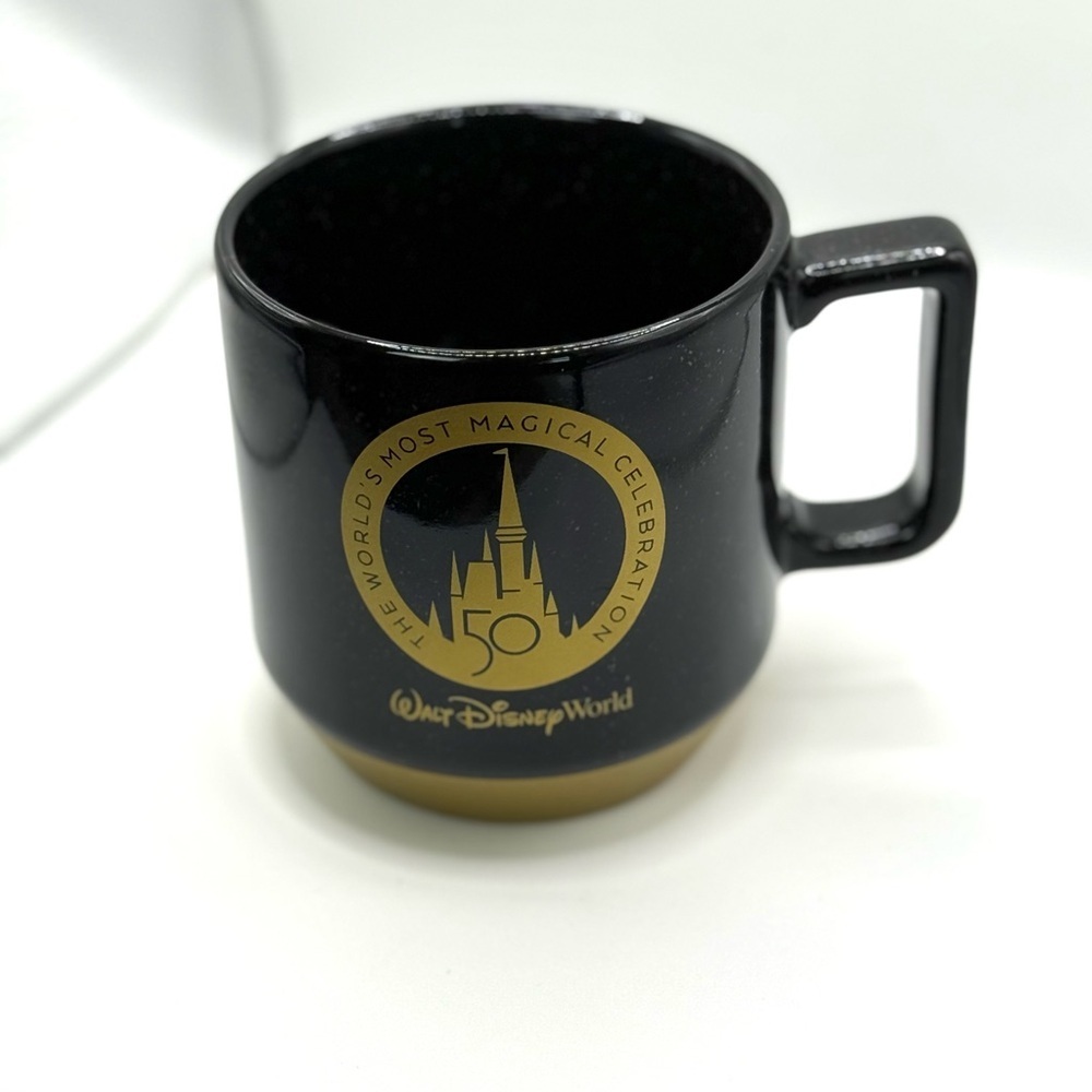Limited Edition Walt Disney World 50th Anniversary Logo Starbucks Mug Coffee Tea